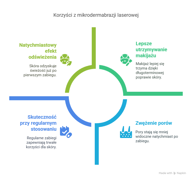 korzyści stosowania mikrodermbrazji laserowej