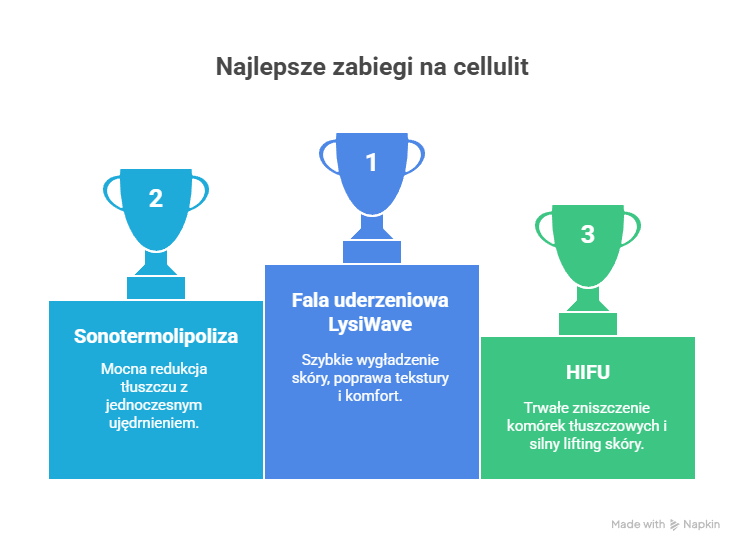 jakie są najlepsze zabiegi na cellulit?
