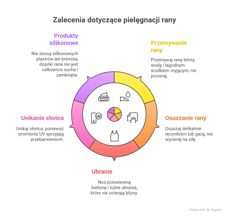 jak pielęgnować bliznę po cesarskim cięciu