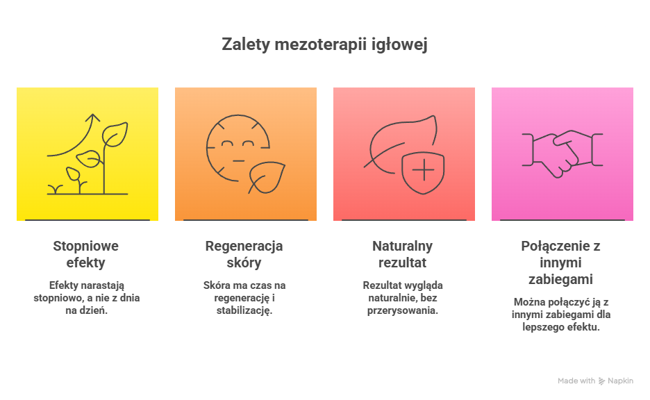 zalety mezoterapii igłowej